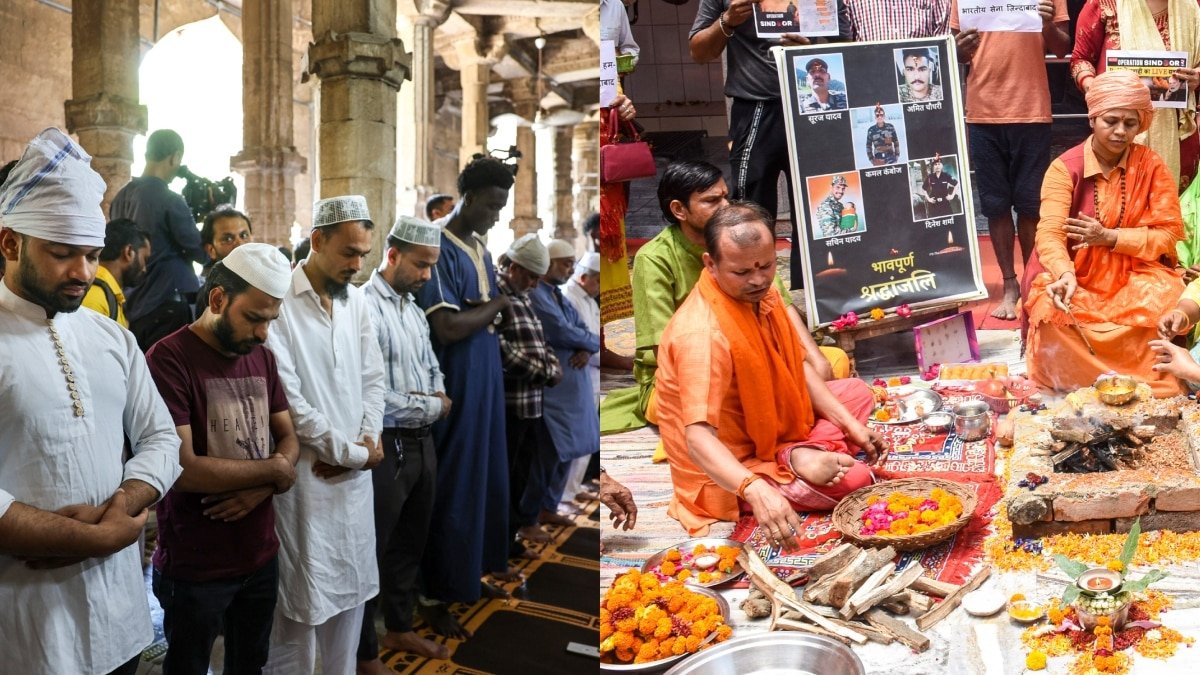 पाकिस्तान-से-तनाव-के-बीच-मध्य-प्रदेश-की-मस्जिदों-में-भारत-की-जीत-के-लिए-दुआ,-मंदिरों-में-हवन-और-पूज
